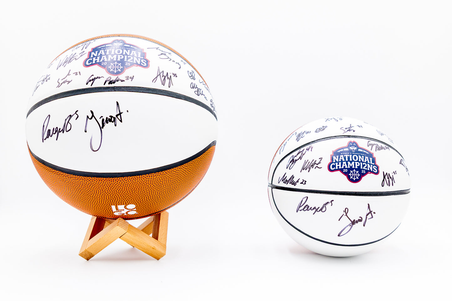 24-25 Autographed Championship Basketball FULL SIZE