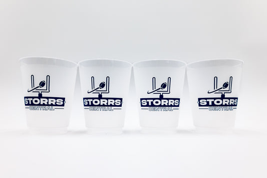 Storrs Central Tailgate Cups - set of 4