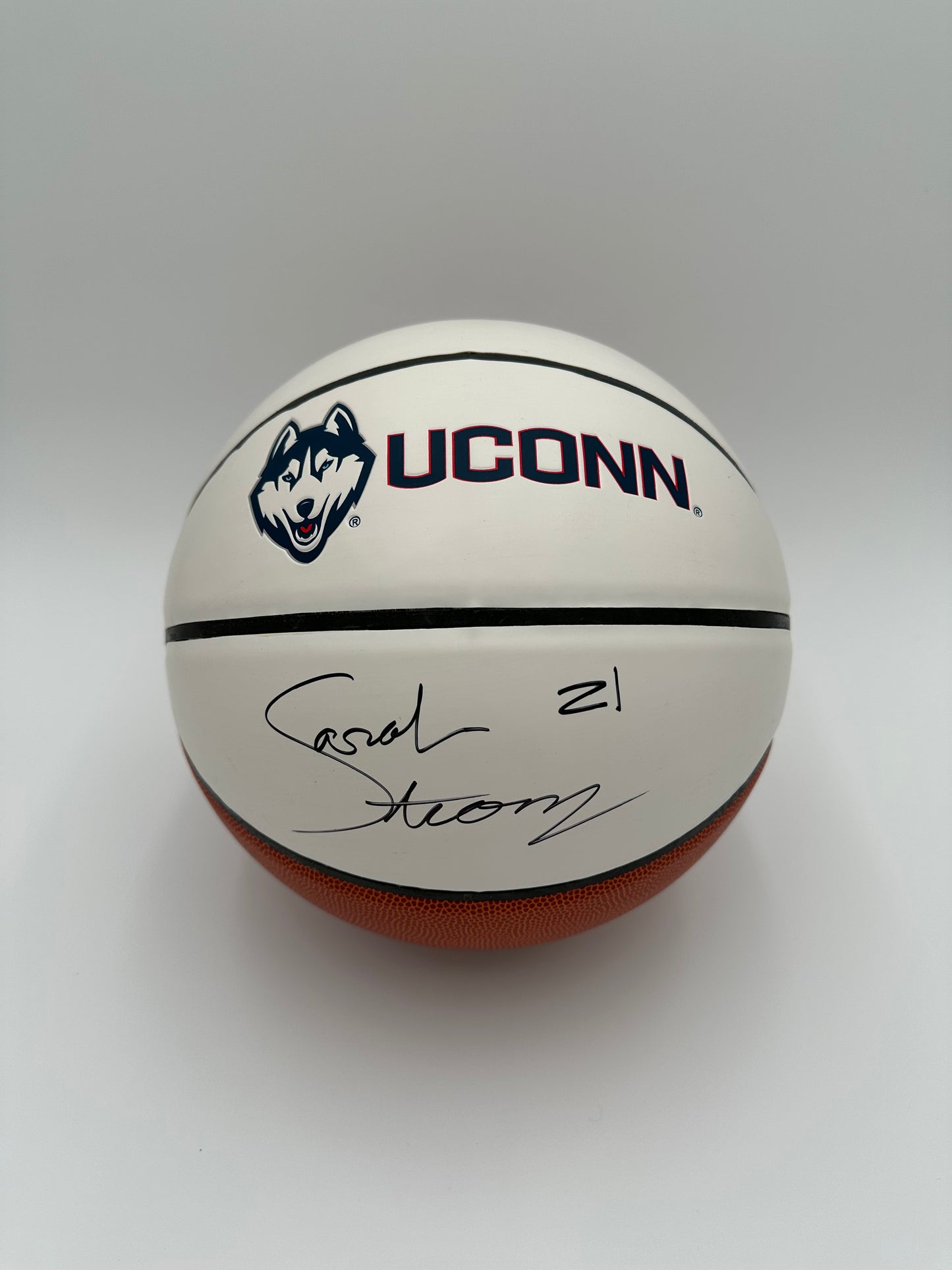 Sarah Strong Autographed Basketball