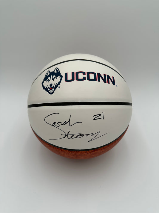 Sarah Strong Autographed Basketball