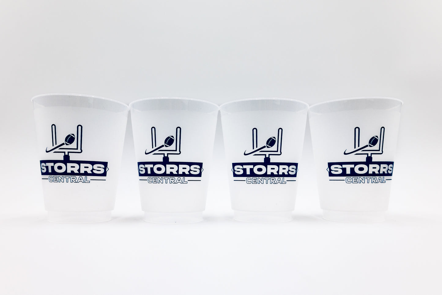 Storrs Central Tailgate Cups - set of 4
