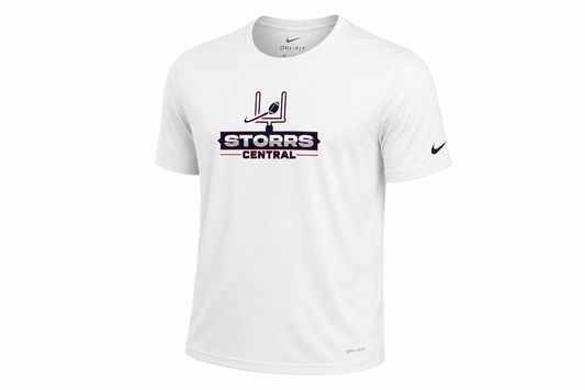 Storrs Central Short Sleeve T- Shirt (Football Logo)